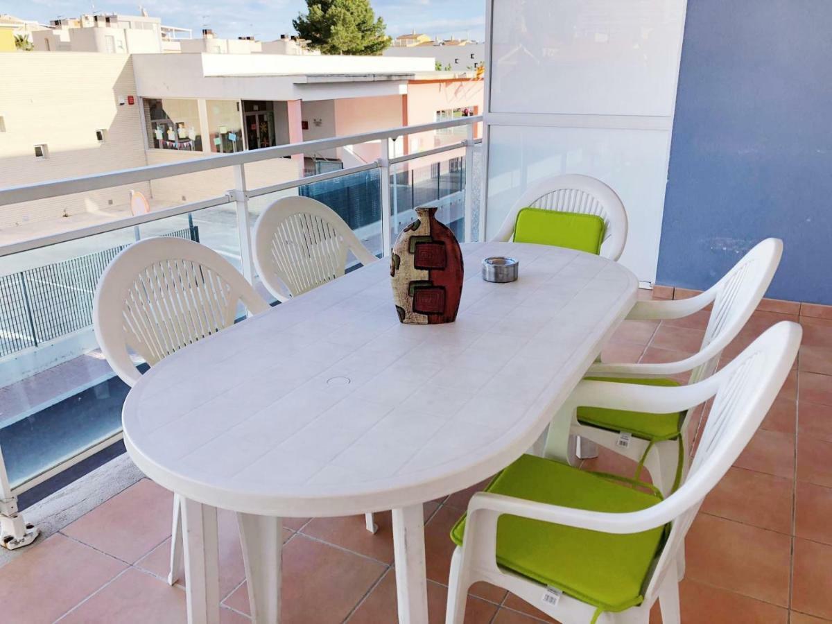 Luminoso Apartamento Con Piscina En Playa Morro De Gos Oropesa del Mar Exteriör bild